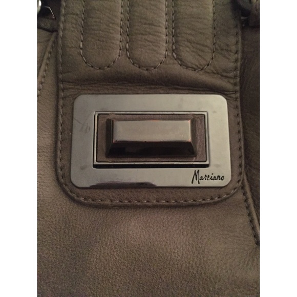 Marciano Guess Handbag, Gray with studs and chains - Picture 6 of 7